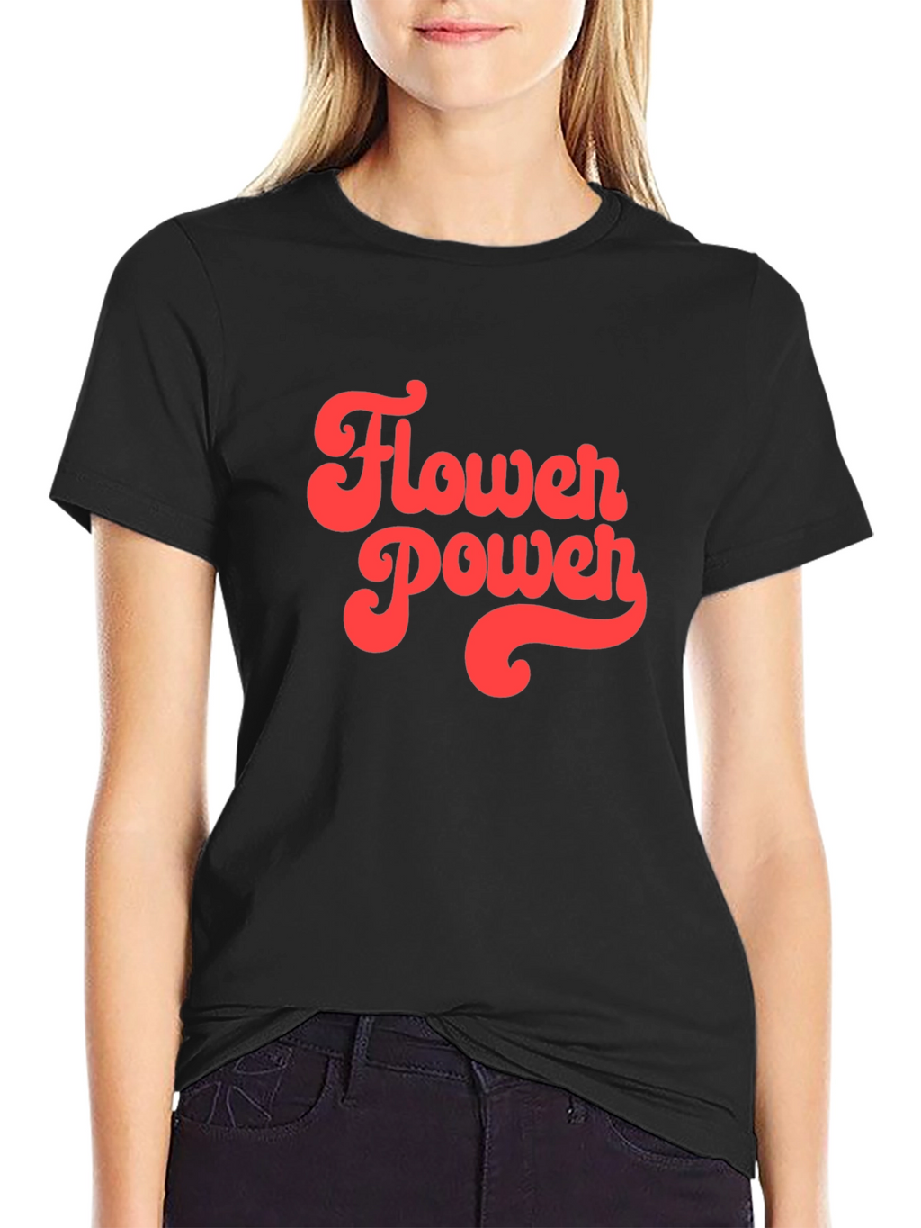 Flower Power Retro T-Shirt