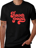 Flower Power Retro T-Shirt