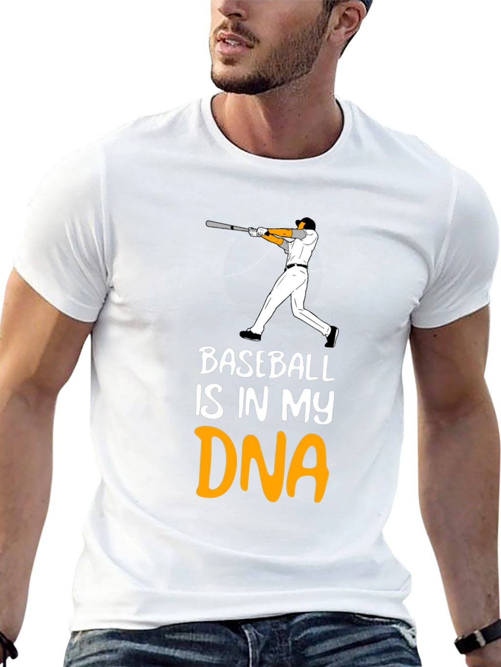 Baseball DNA T-Shirt - Sport Fan Apparel