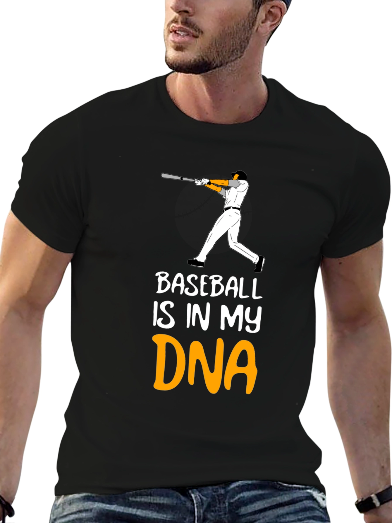 Baseball DNA T-Shirt - Sport Fan Apparel