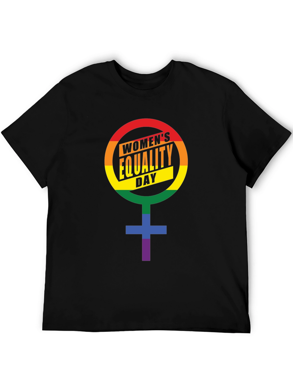 Womens Equality Day Rainbow Pride T-Shirt