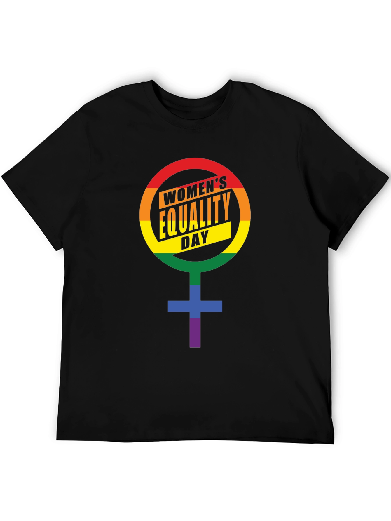 Womens Equality Day Rainbow Pride T-Shirt