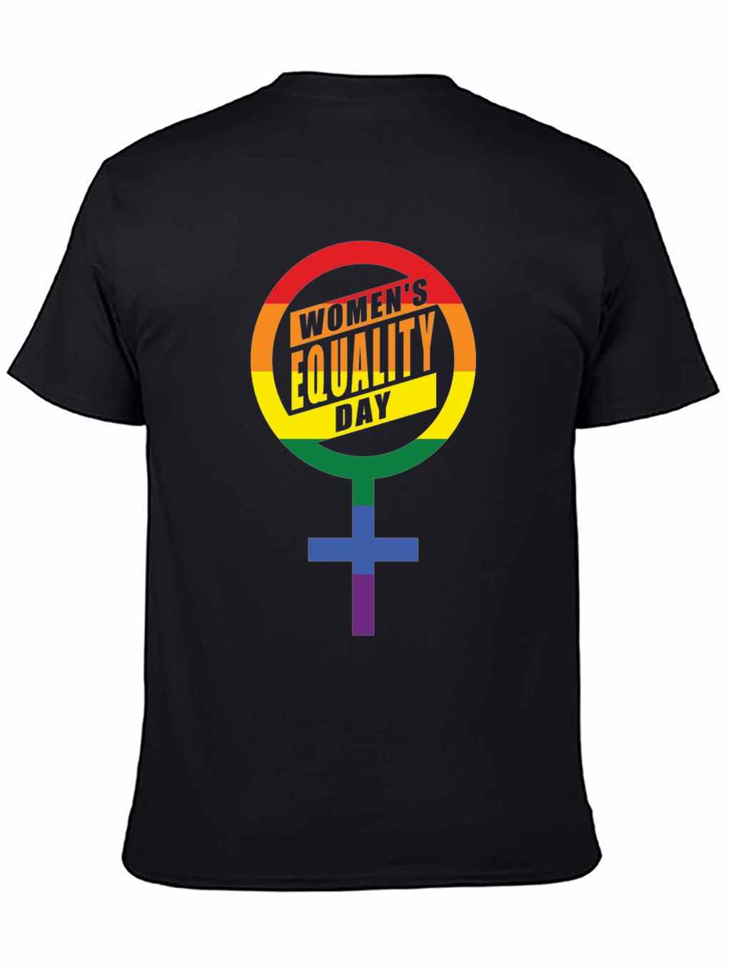Womens Equality Day Rainbow Pride T-Shirt