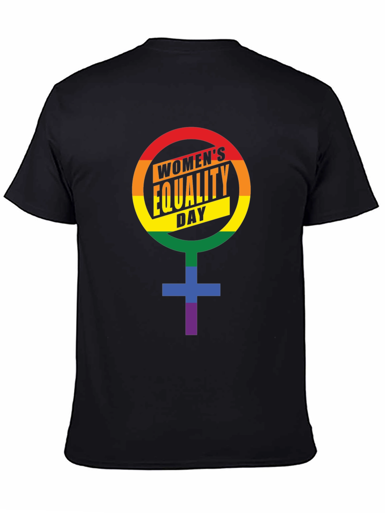Womens Equality Day Rainbow Pride T-Shirt