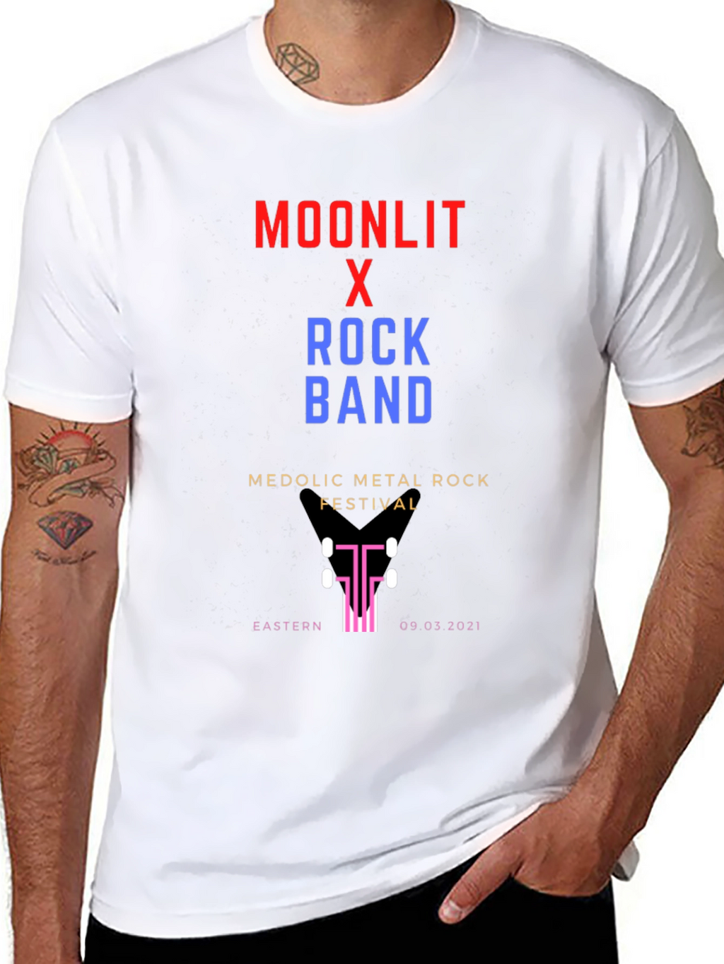 Moonlit Rock Band Festival T-Shirt