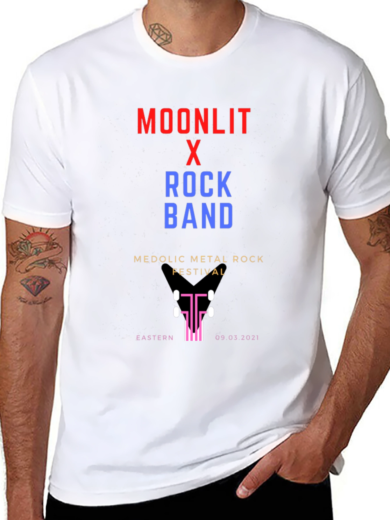 Moonlit Rock Band Festival T-Shirt
