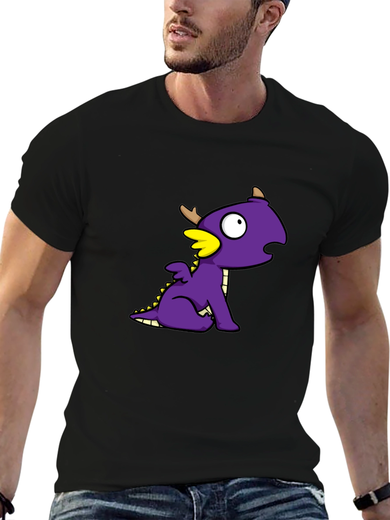 Dragon Cartoon Graphic T-Shirt