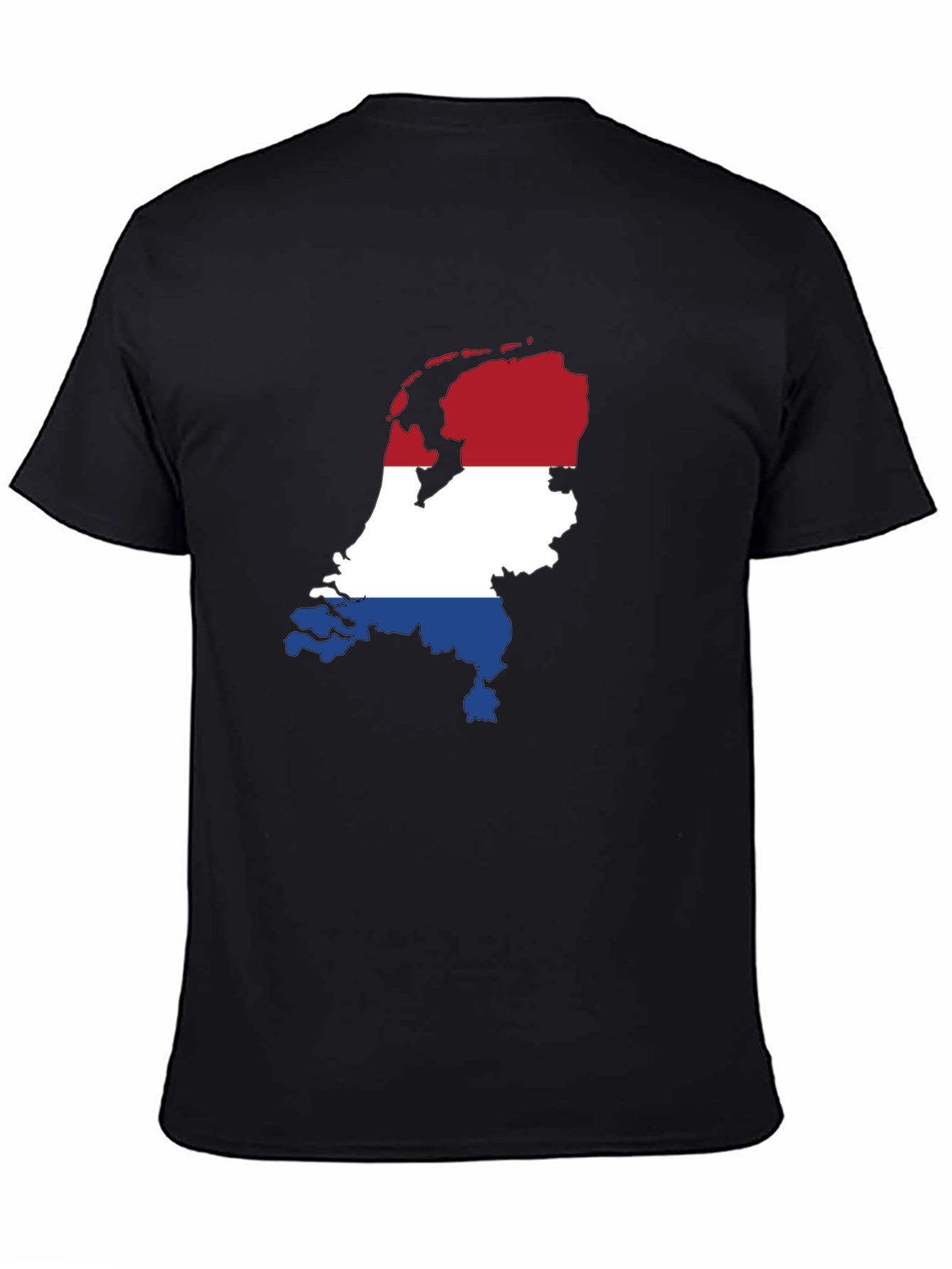 Netherlands Flag Map Graphic T-Shirt