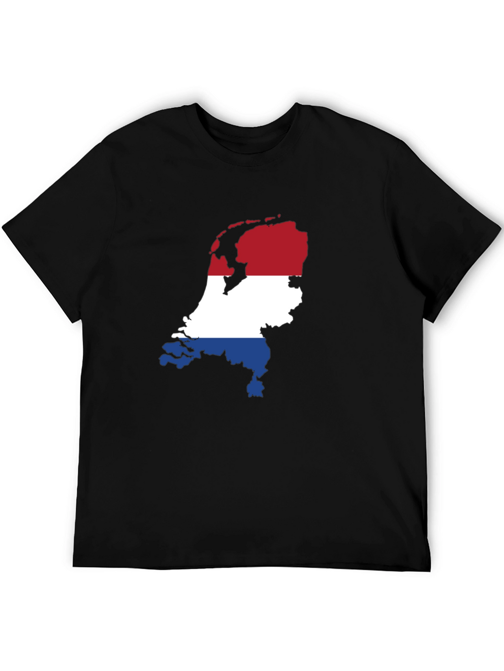 Netherlands Flag Map Graphic T-Shirt