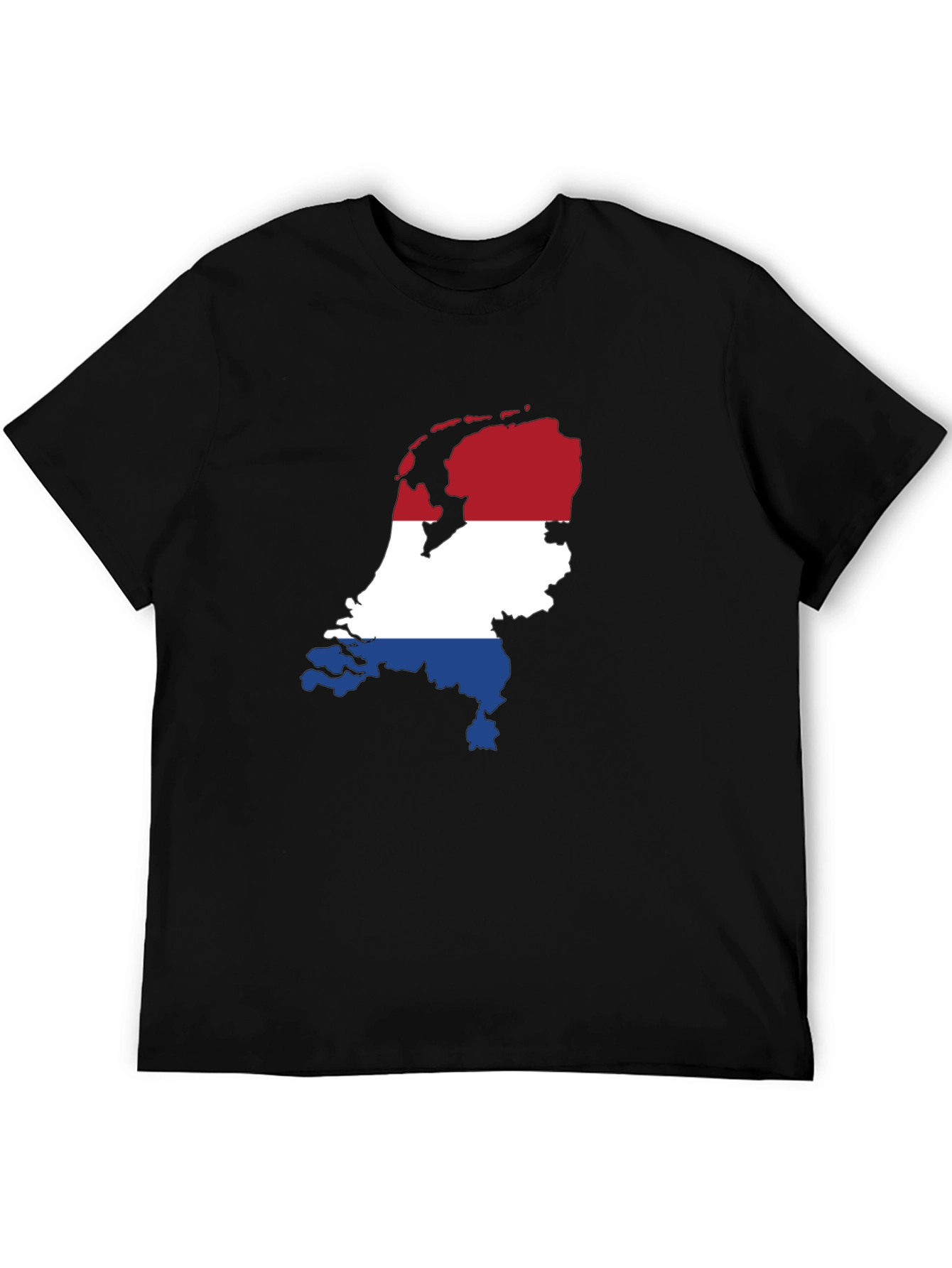 Netherlands Flag Map Graphic T-Shirt