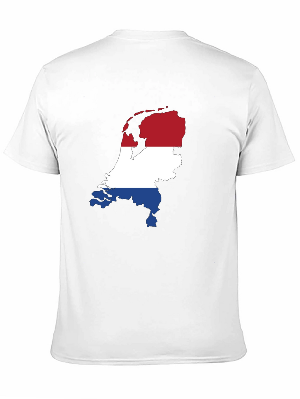 Netherlands Flag Map Graphic T-Shirt