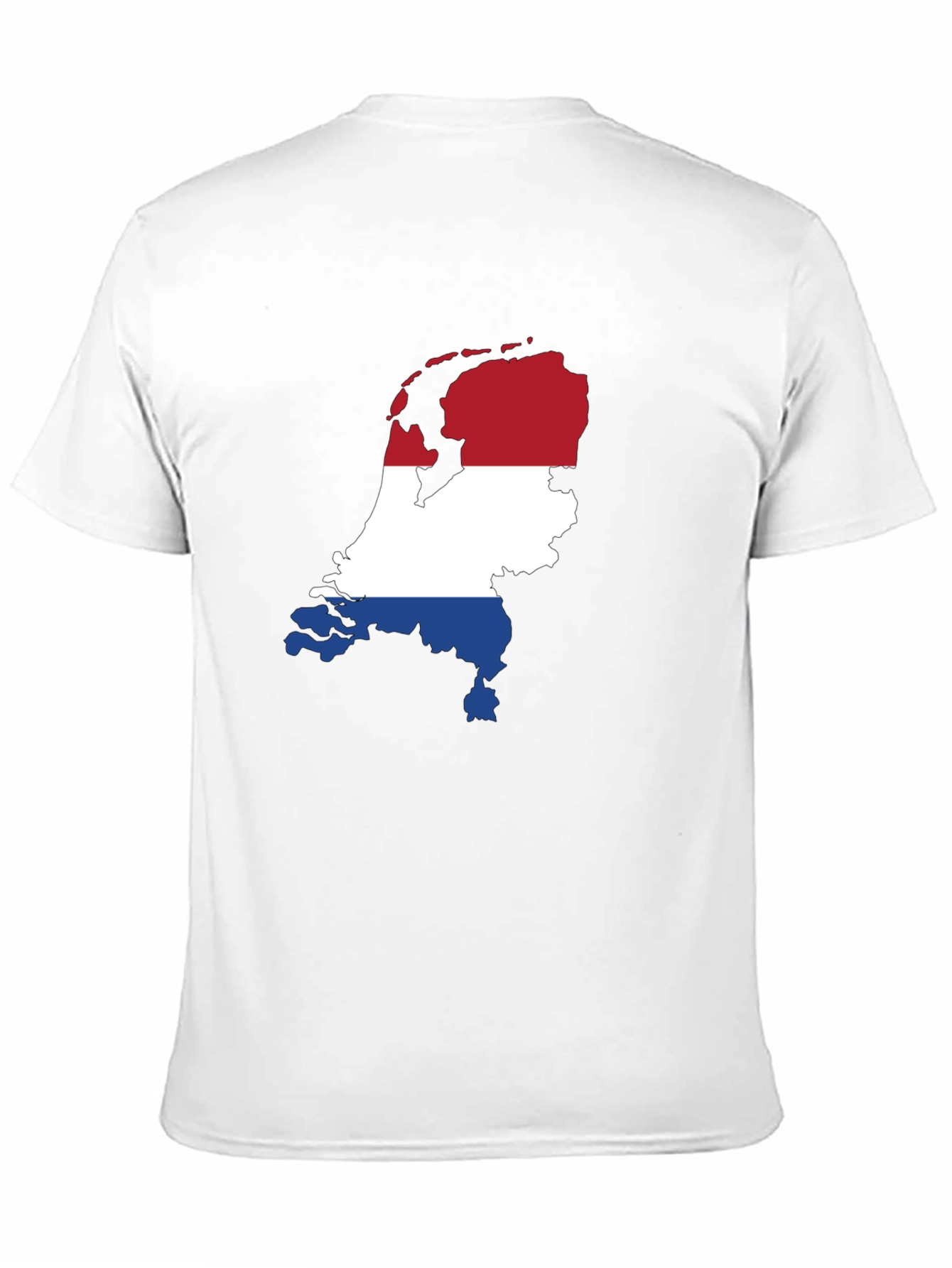Netherlands Flag Map Graphic T-Shirt