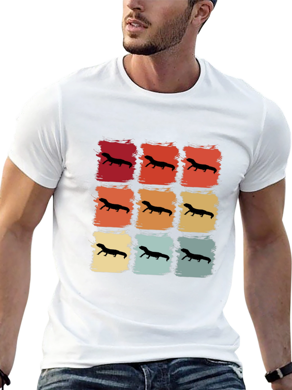 Retro Lizard Graphic Tee