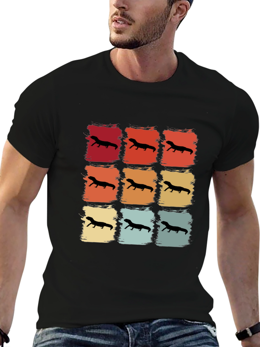 Retro Lizard Graphic Tee