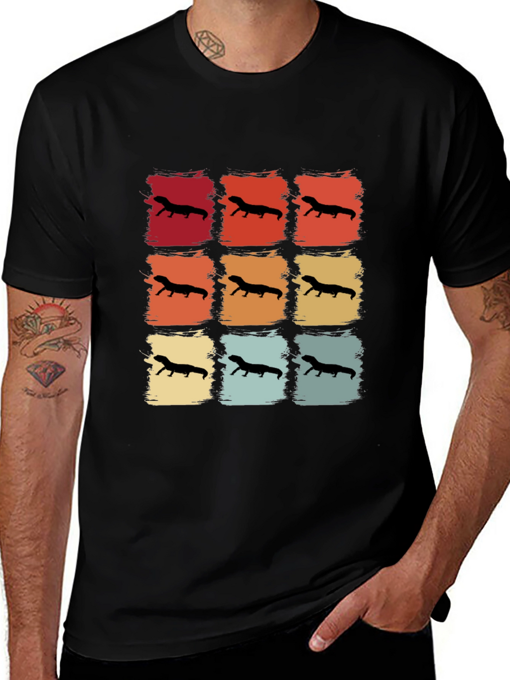 Retro Lizard Graphic Tee