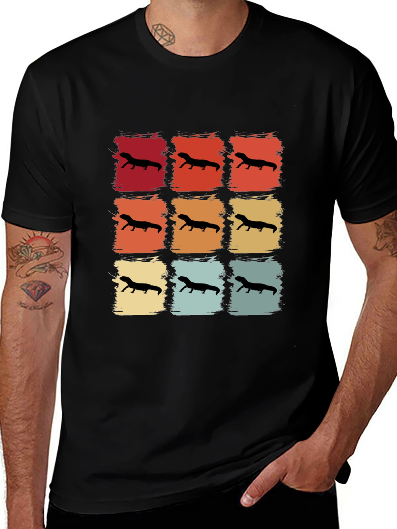 Retro Lizard Graphic Tee