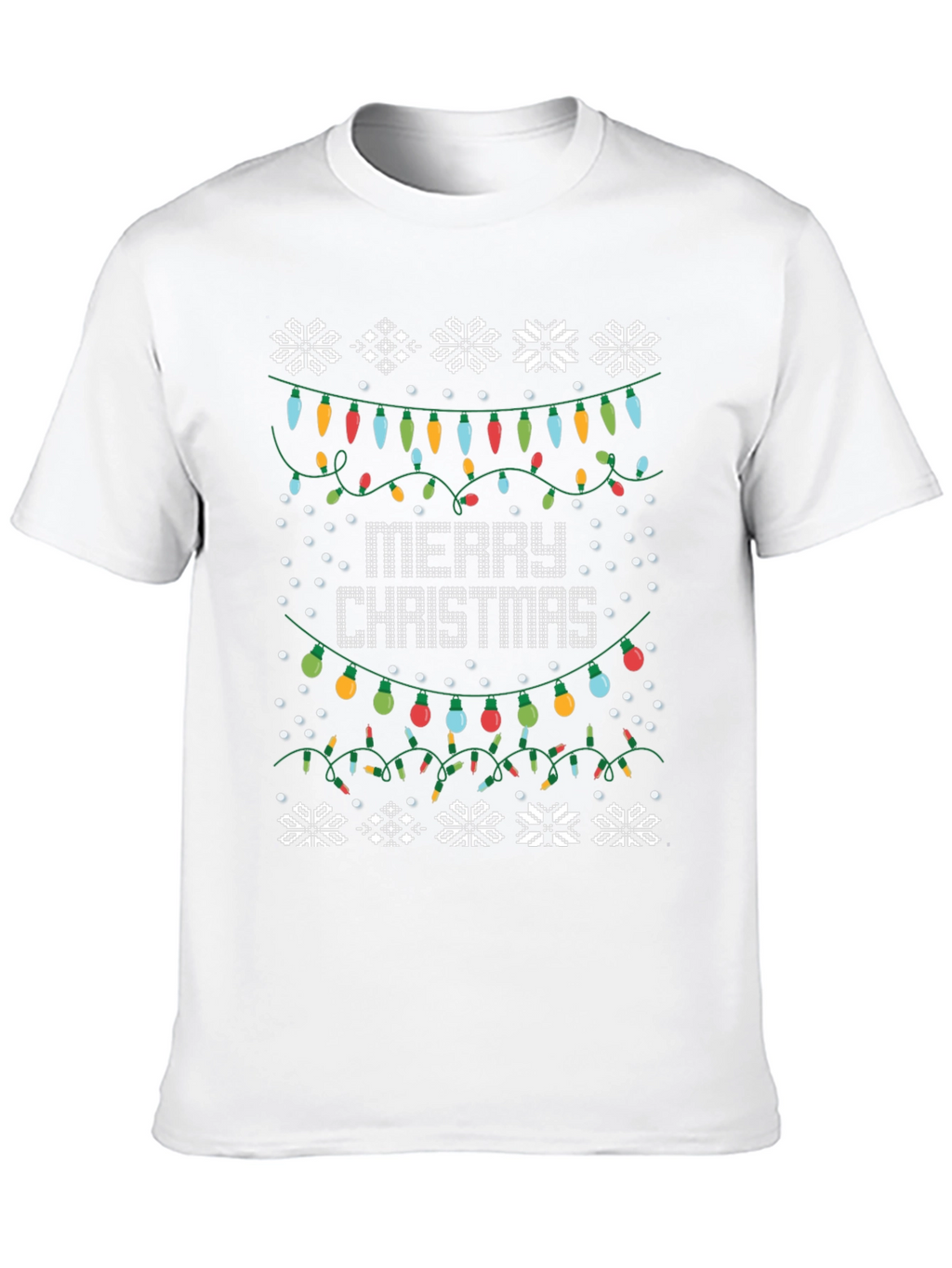 Merry Christmas Lights T-Shirt