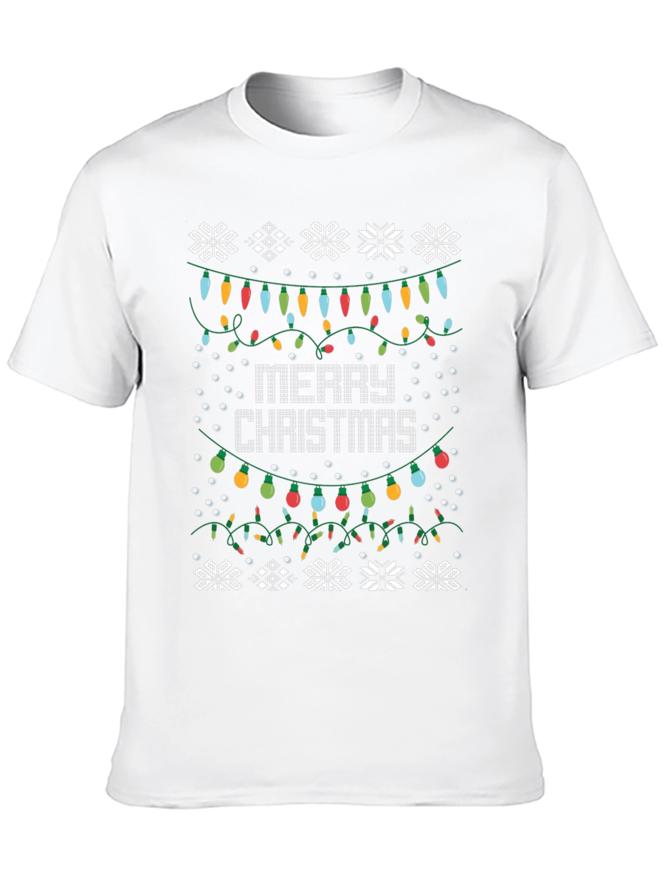 Merry Christmas Lights T-Shirt