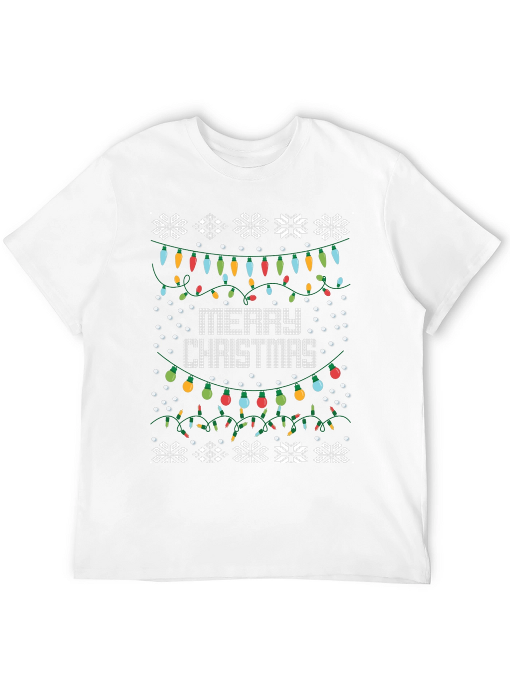 Merry Christmas Lights T-Shirt