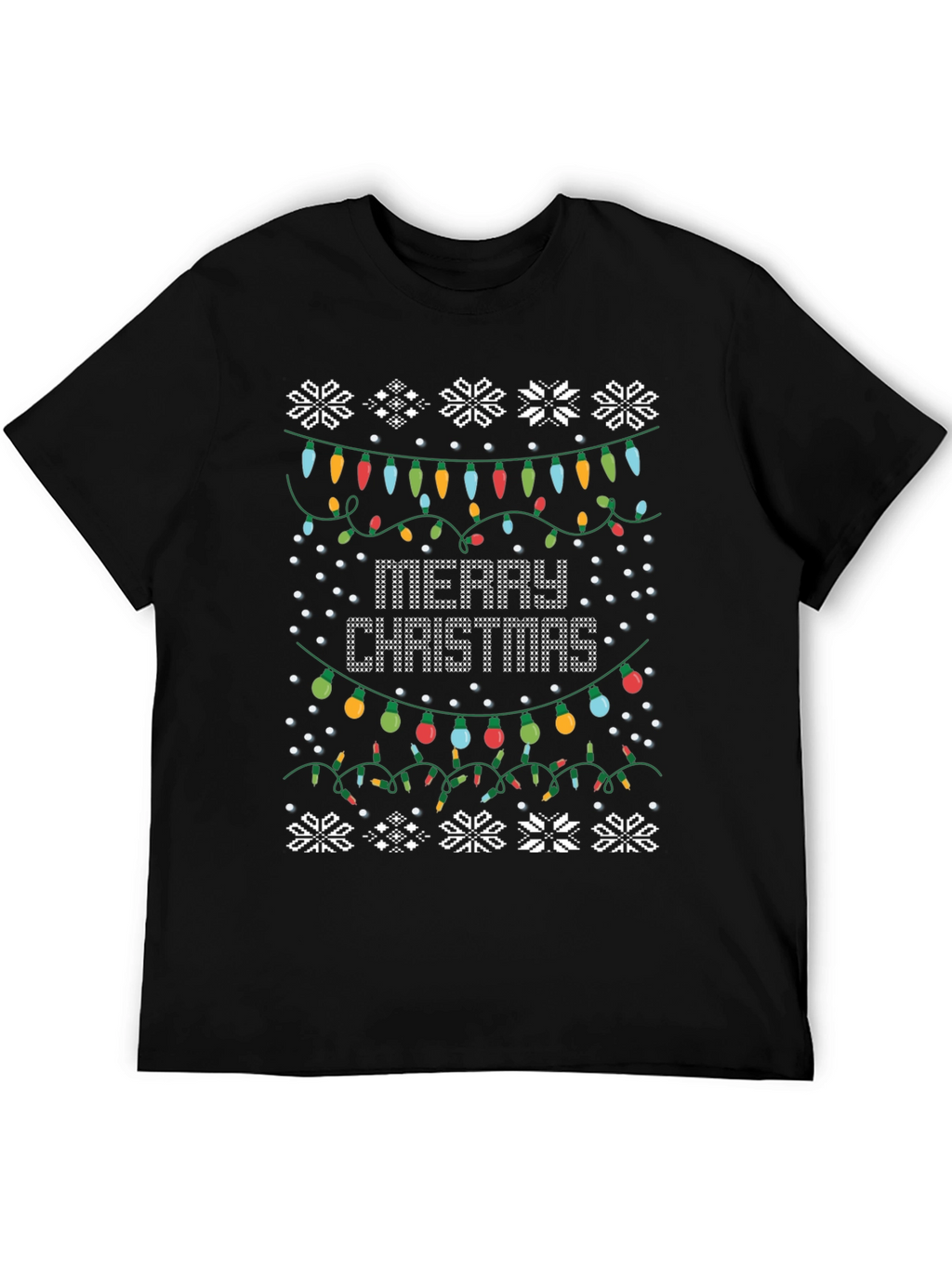 Merry Christmas Lights T-Shirt
