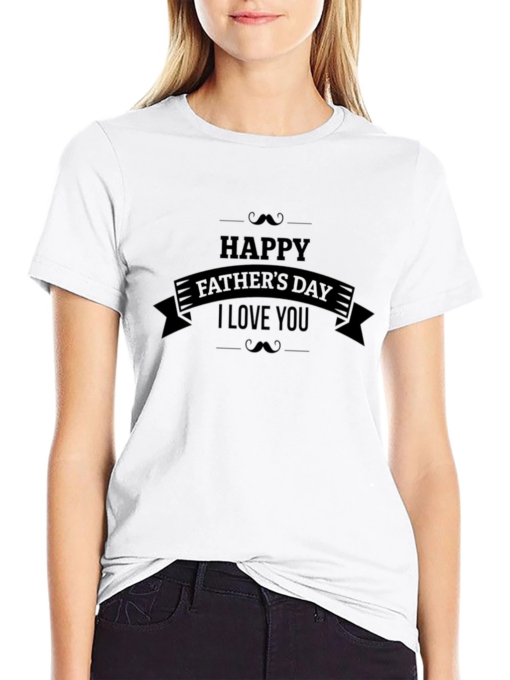 Happy Fathers Day T-Shirt - I Love You Dad!