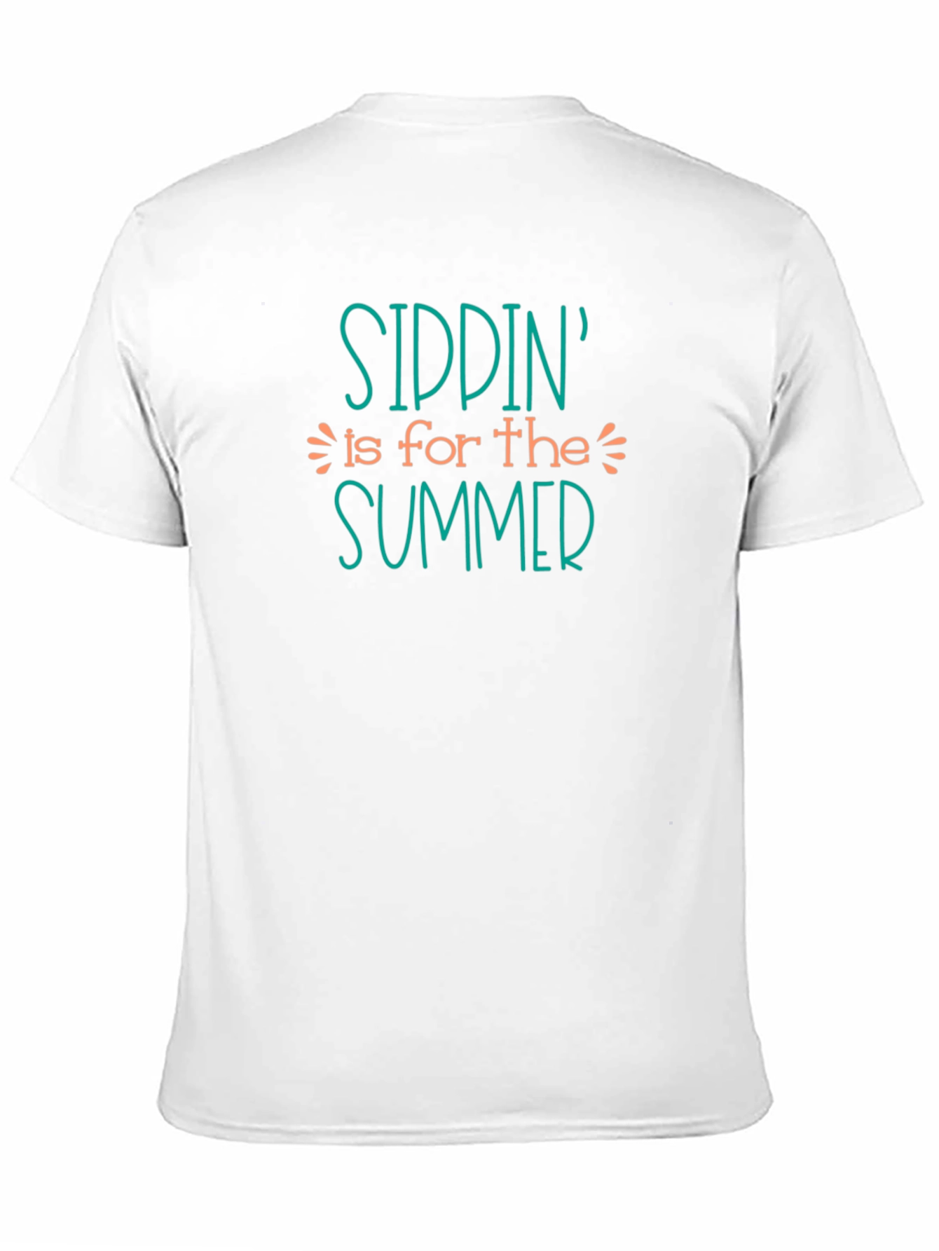 Siddin is for the Summer Black Graphic Tee