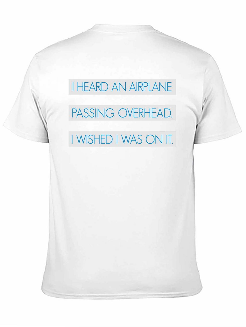 Airplane Wish T-Shirt - Aviation Dreamer Tee