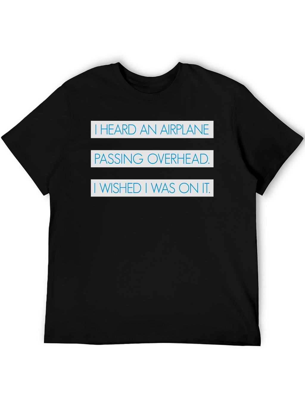 Airplane Wish T-Shirt - Aviation Dreamer Tee