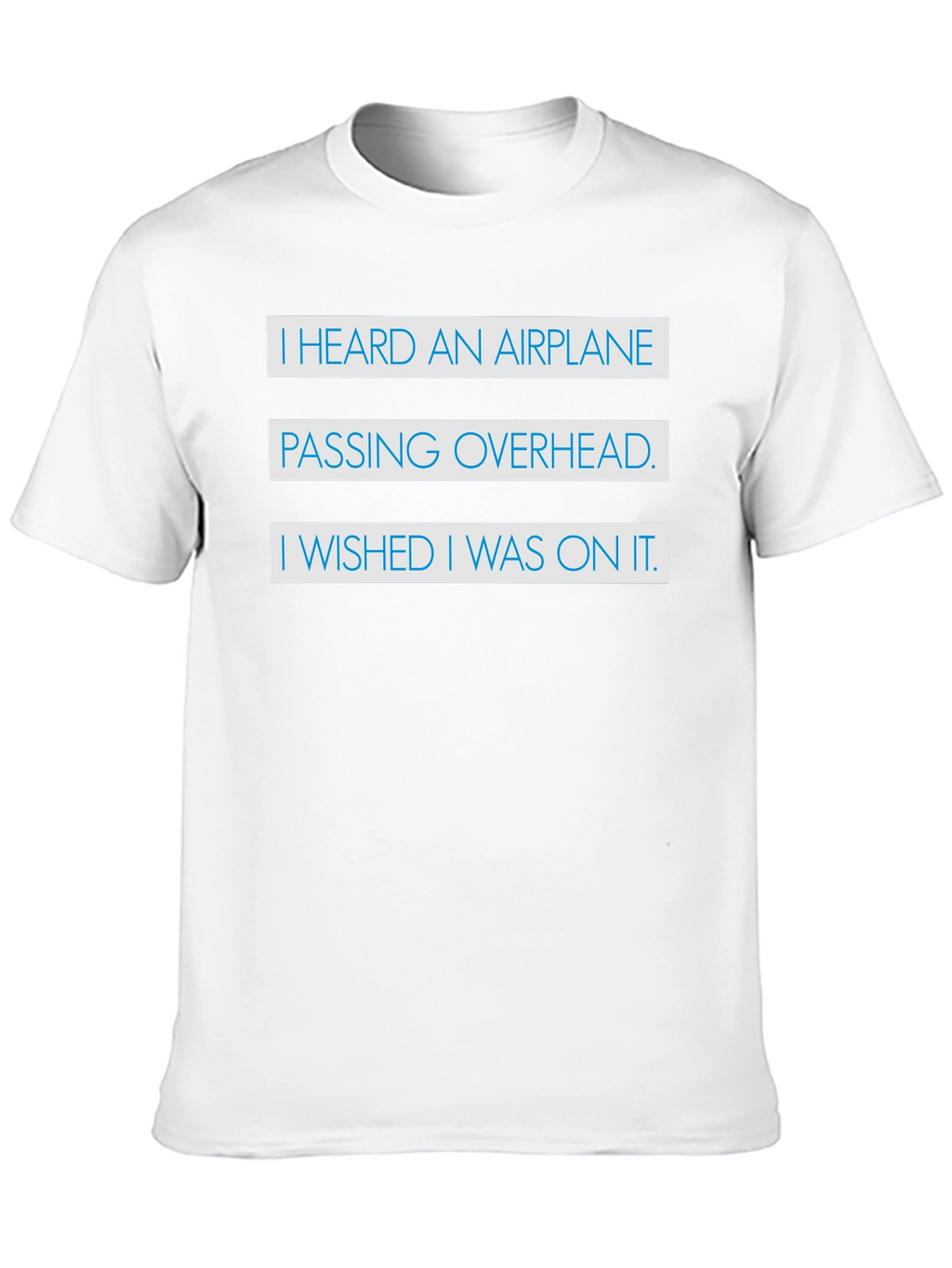Airplane Wish T-Shirt - Aviation Dreamer Tee