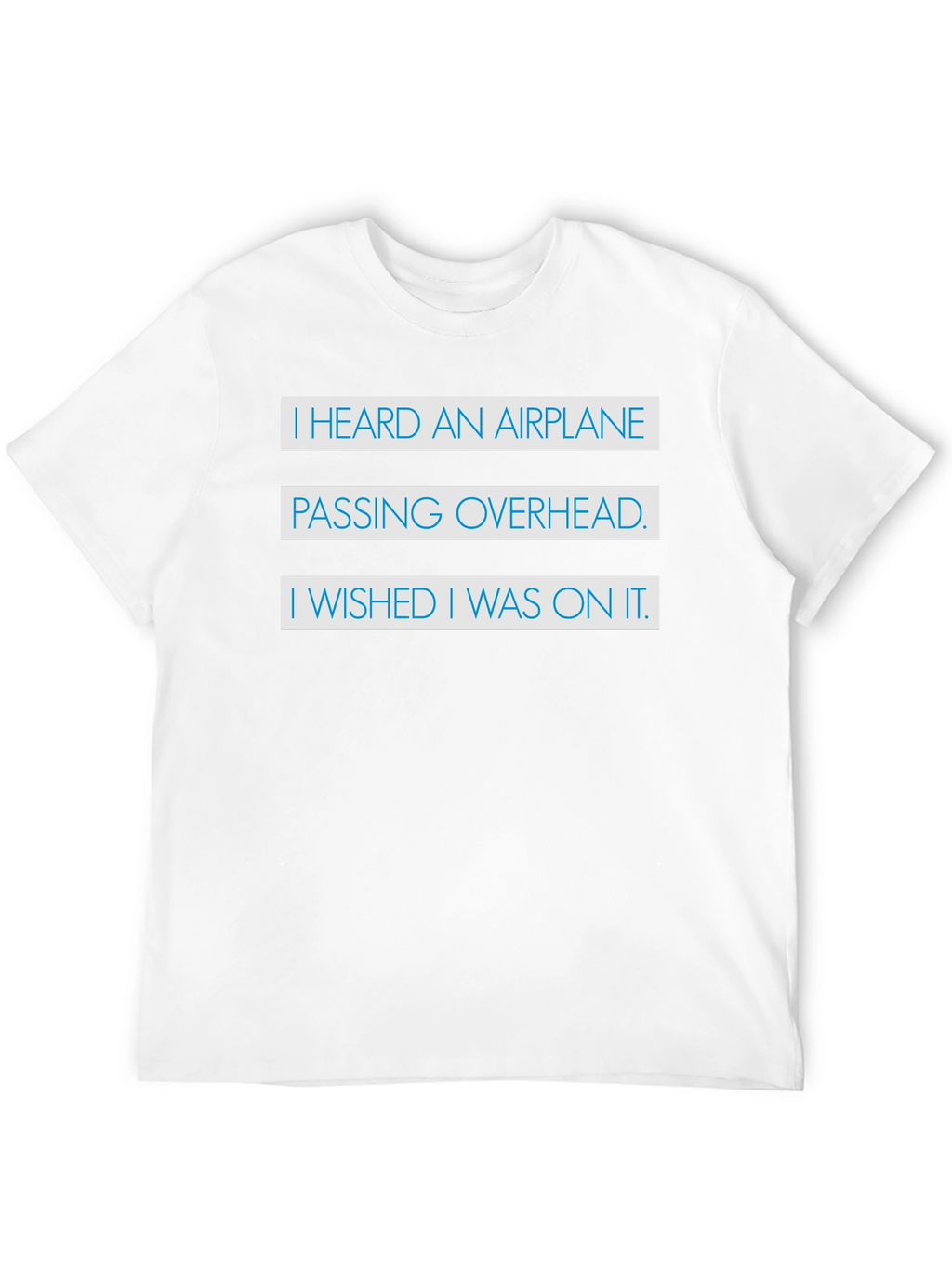Airplane Wish T-Shirt - Aviation Dreamer Tee