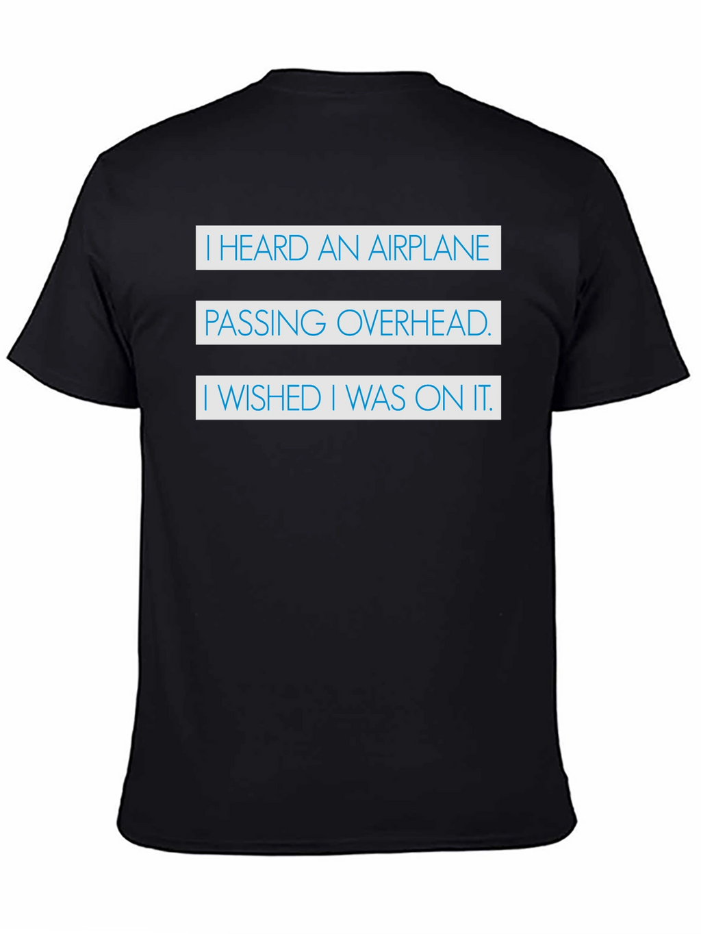 Airplane Wish T-Shirt - Aviation Dreamer Tee