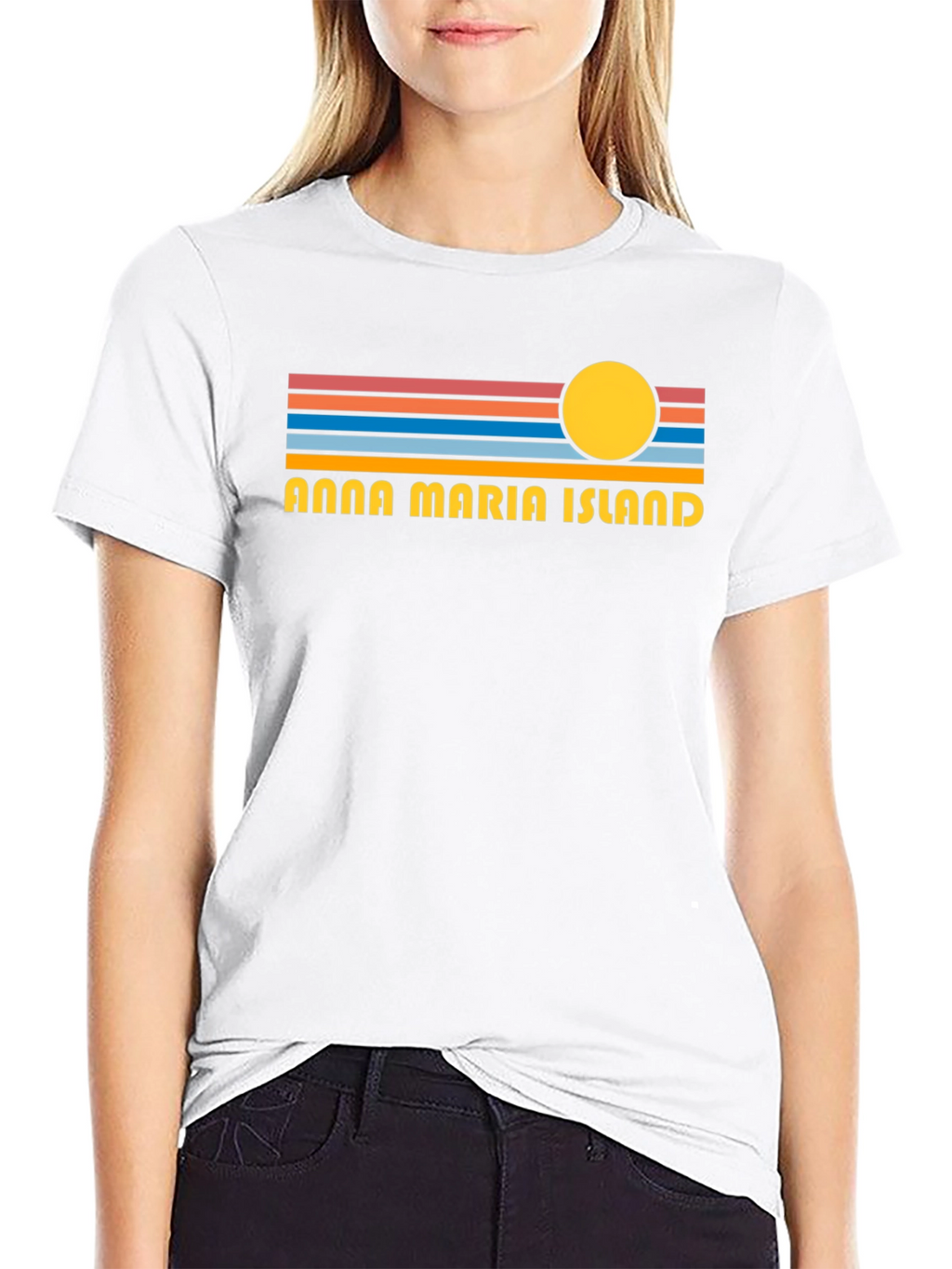 Anna Maria Island Graphic Tee - Retro Style