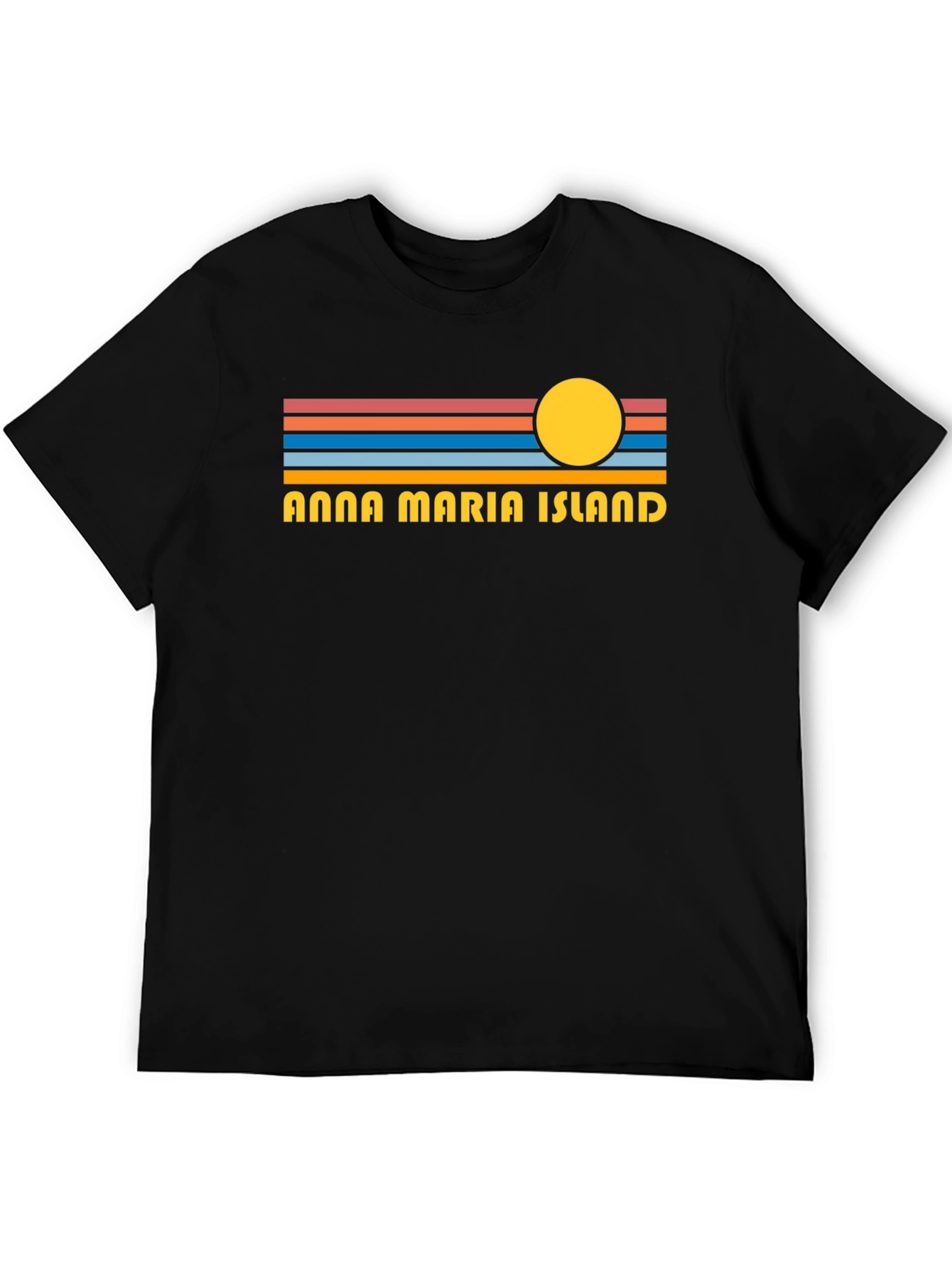 Anna Maria Island Graphic Tee - Retro Style