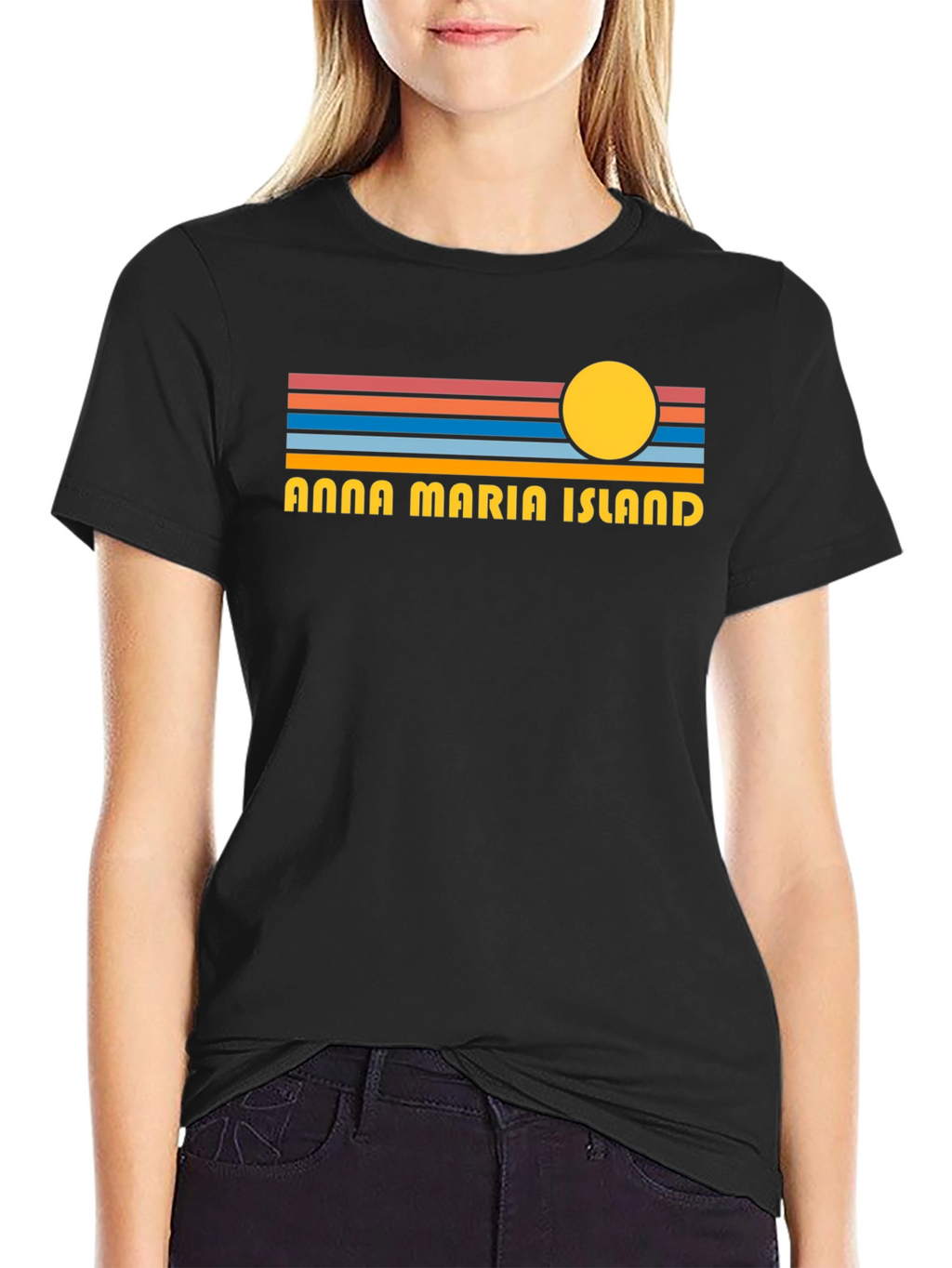 Anna Maria Island Graphic Tee - Retro Style