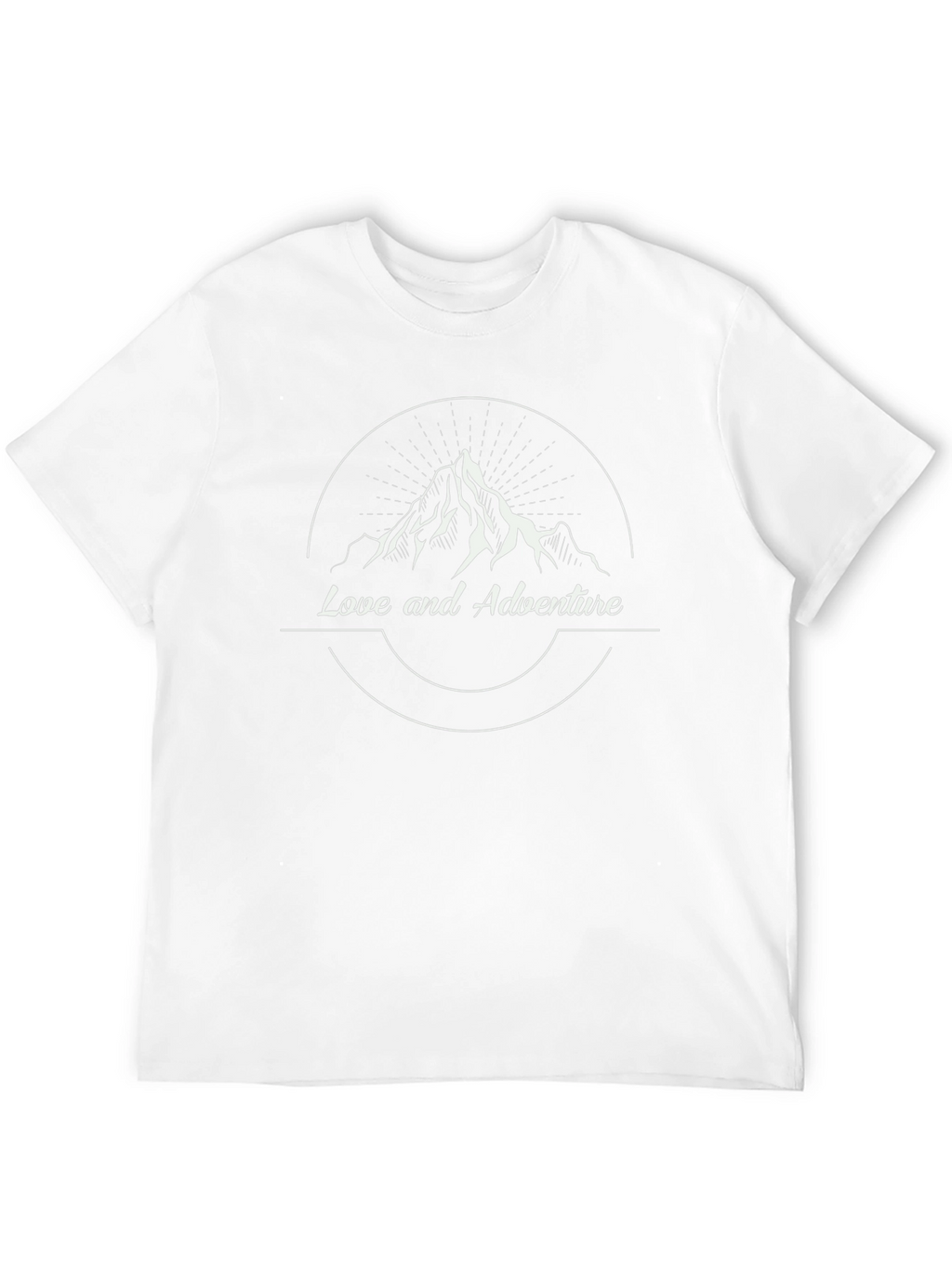 Love and Adventure Mountain Graphic Tee