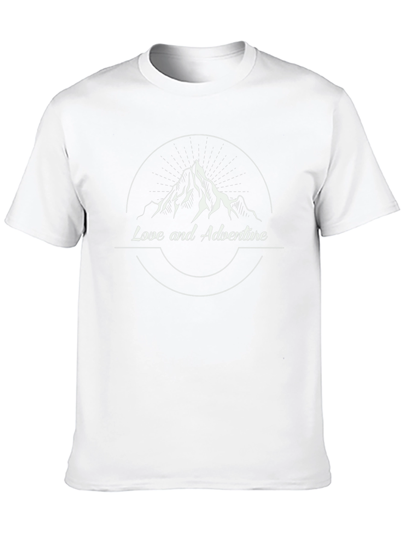 Love and Adventure Mountain Graphic Tee