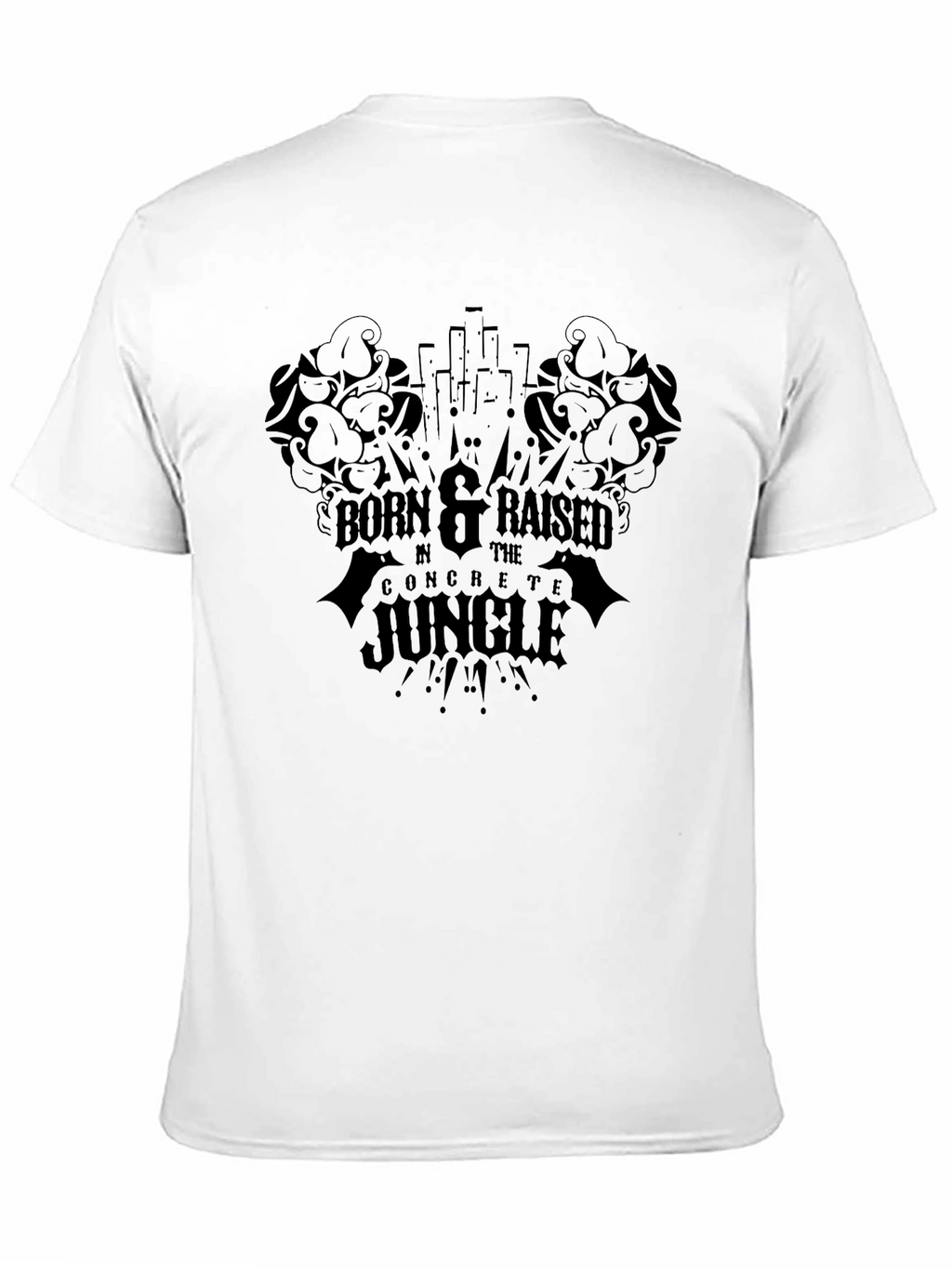 Born & Raised Concrete Jungle Black T-Shirt