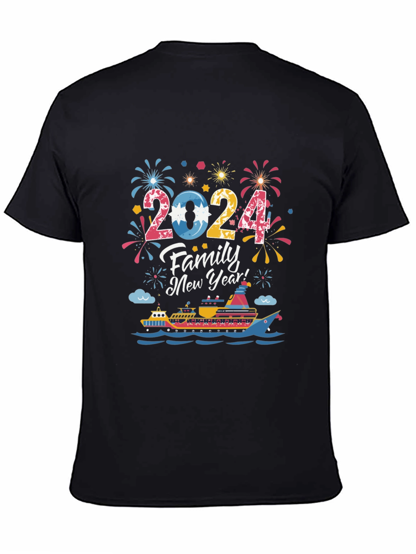 Festive 2024 Family Cruise T-Shirt