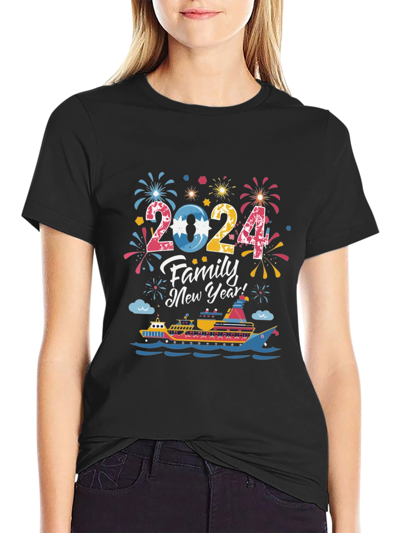 Festive 2024 Family Cruise T-Shirt