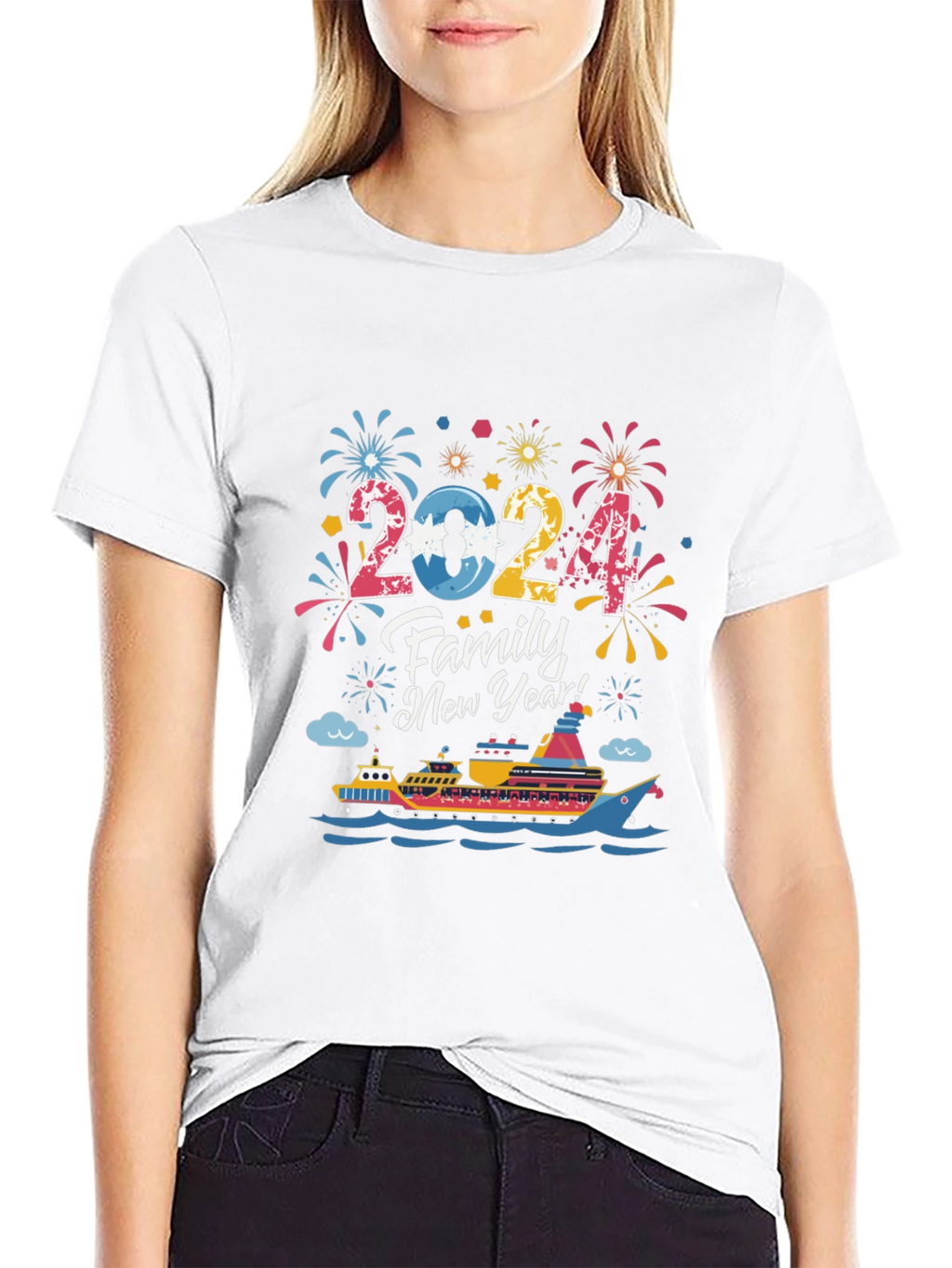 Festive 2024 Family Cruise T-Shirt