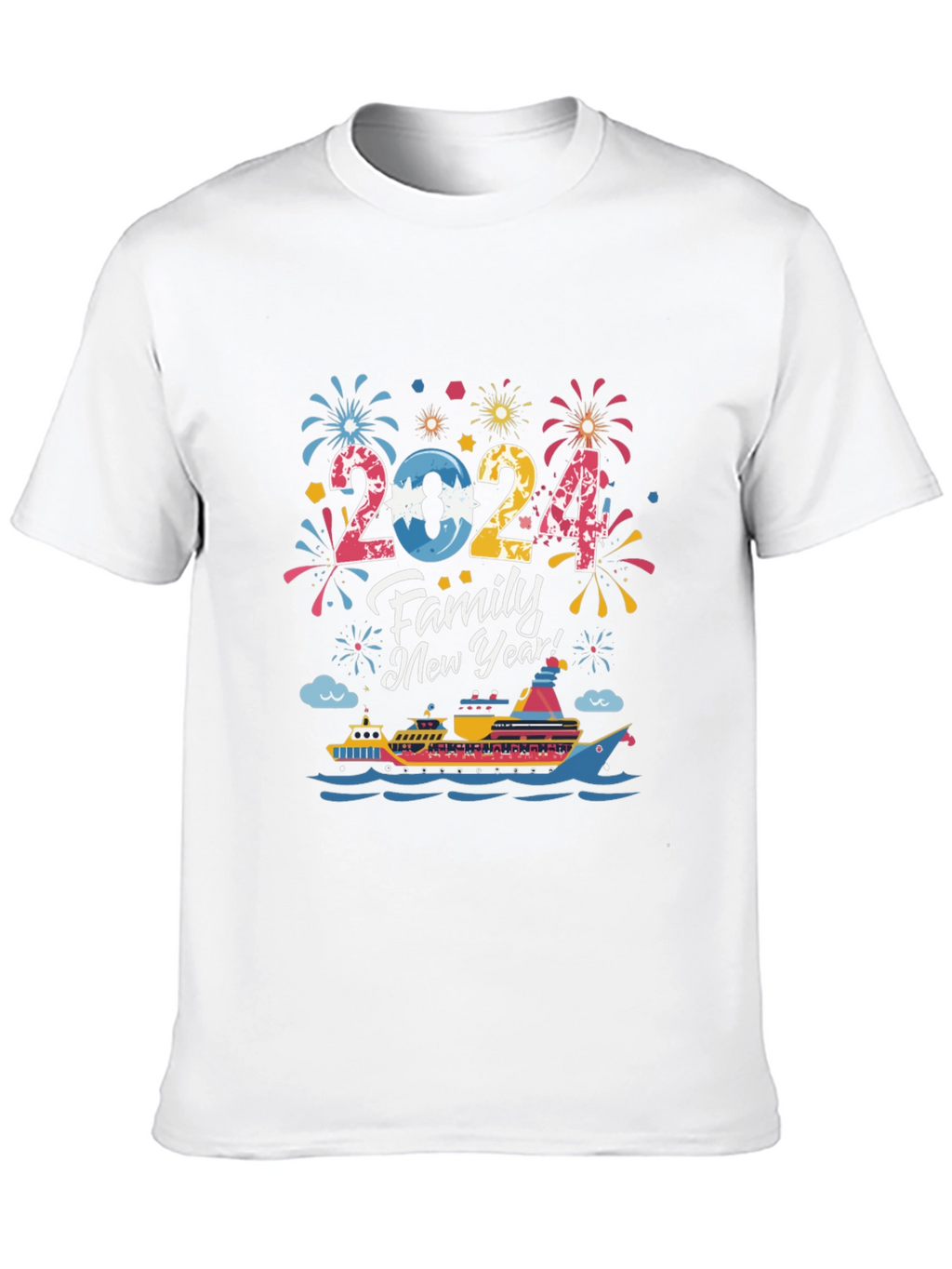 Festive 2024 Family Cruise T-Shirt