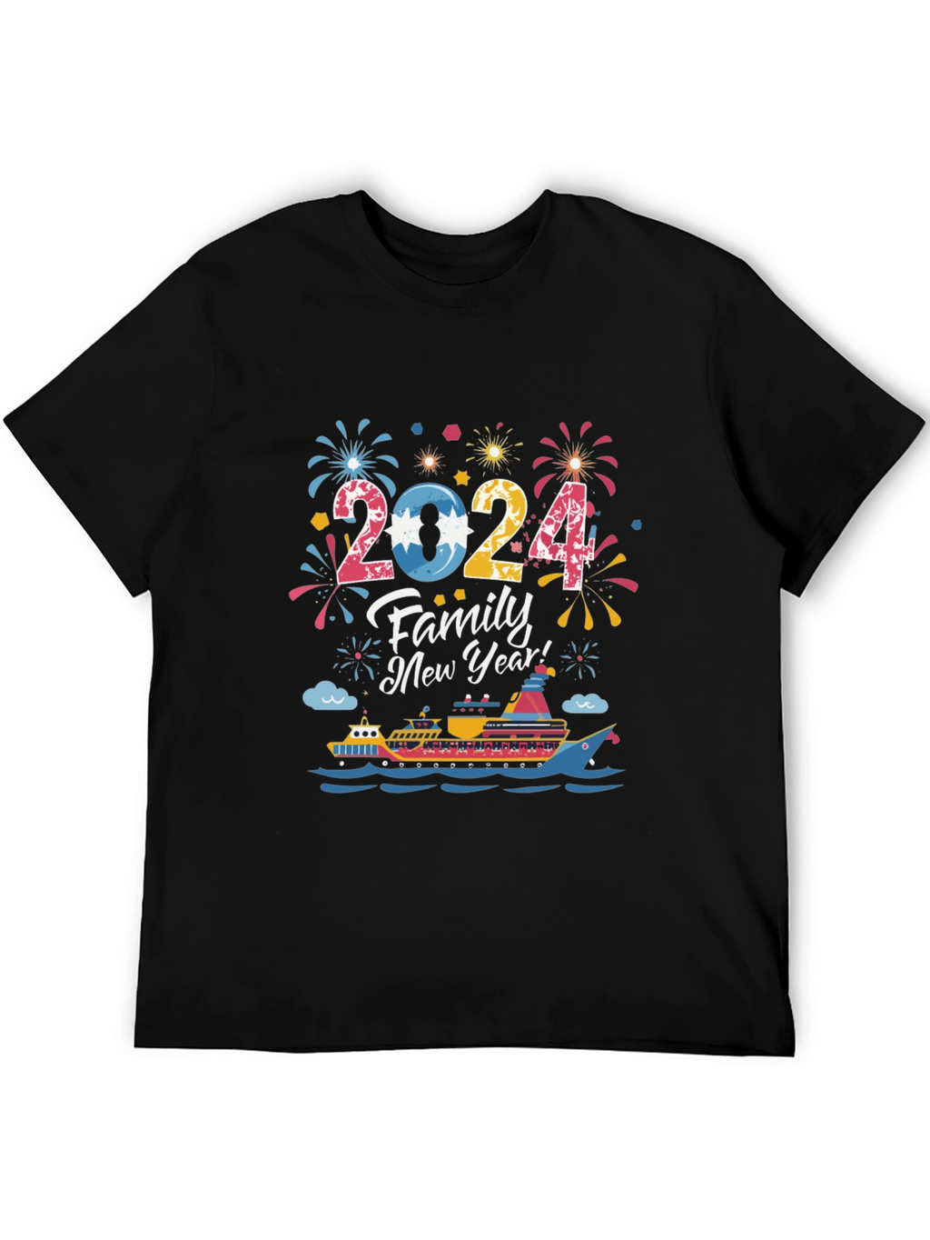 Festive 2024 Family Cruise T-Shirt