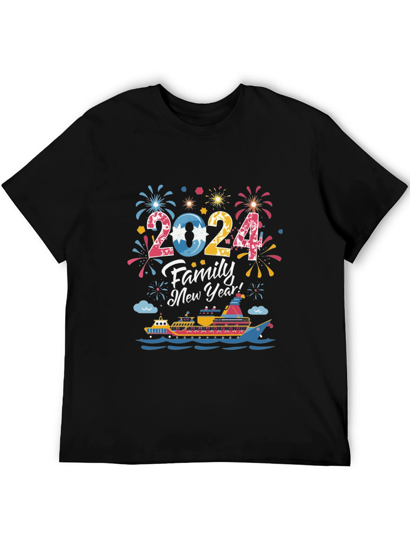 Festive 2024 Family Cruise T-Shirt