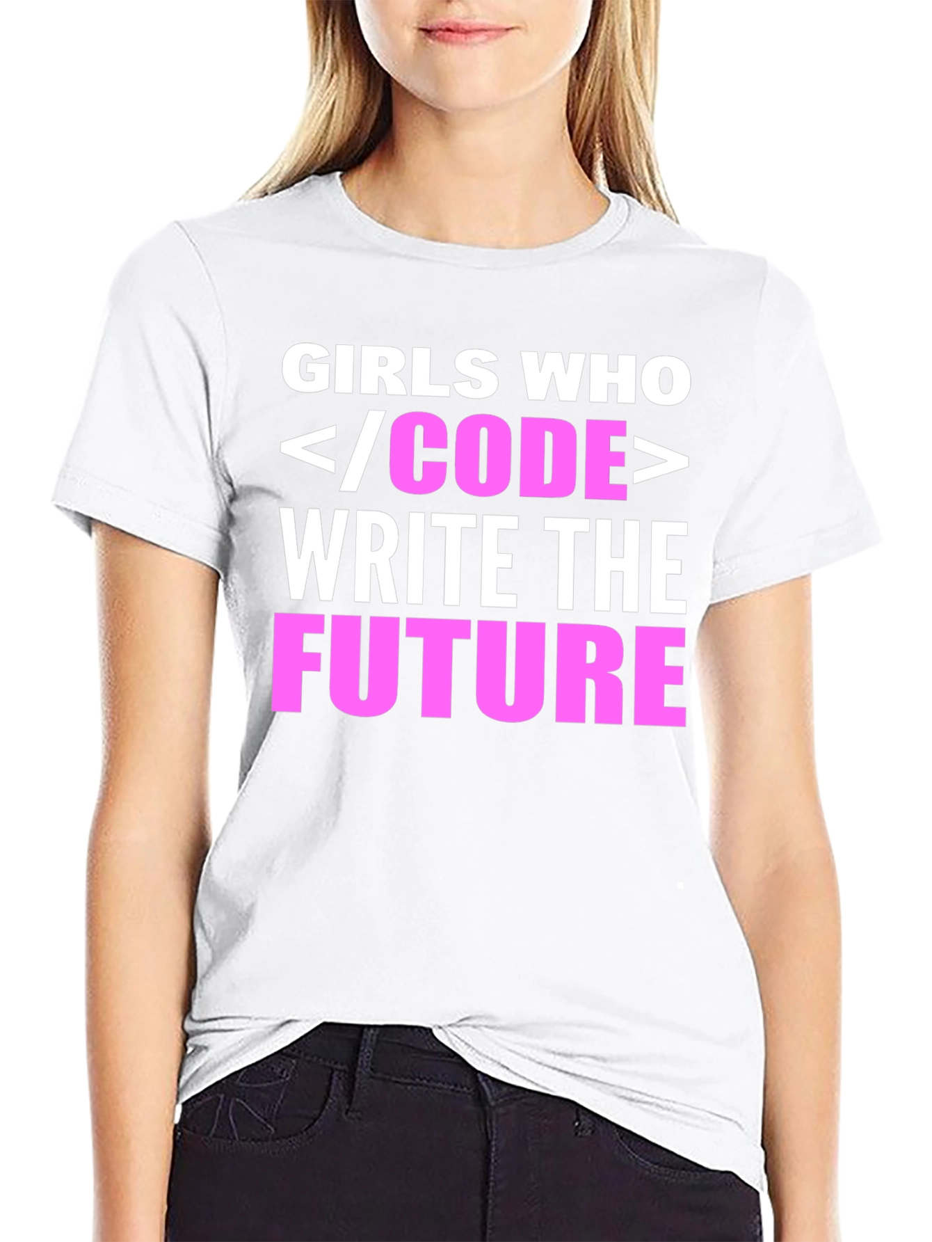 Girls Who Code Write the Future T-Shirt