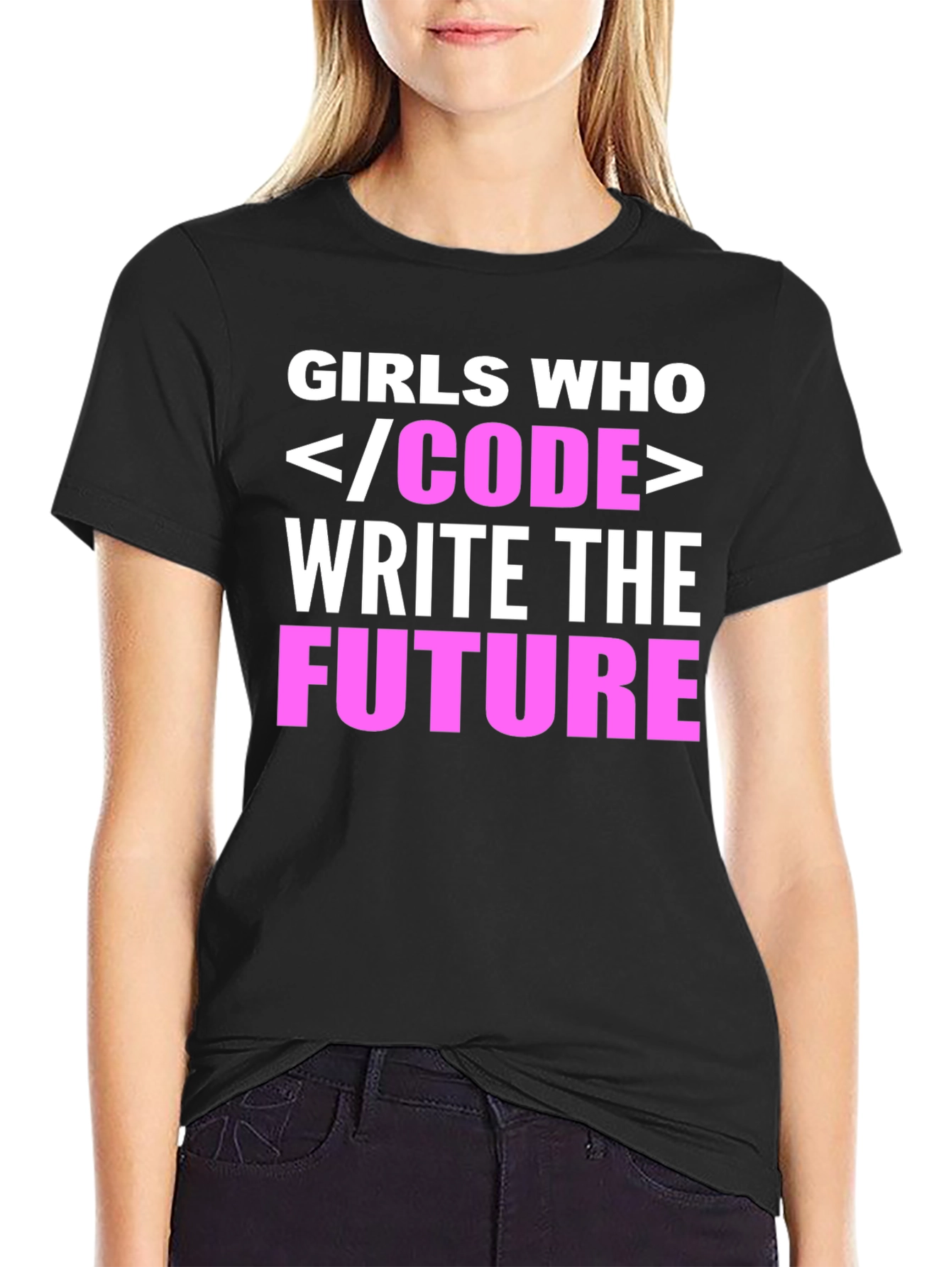 Girls Who Code Write the Future T-Shirt