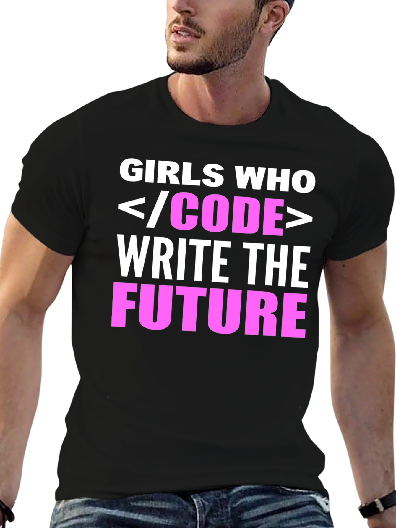 Girls Who Code Write the Future T-Shirt