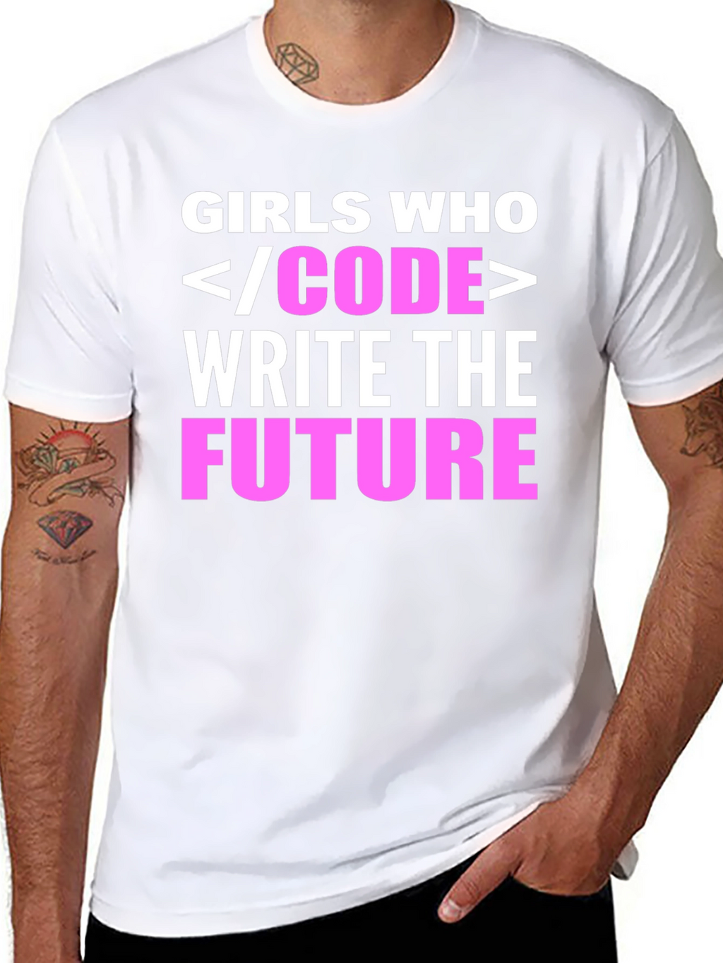 Girls Who Code Write the Future T-Shirt