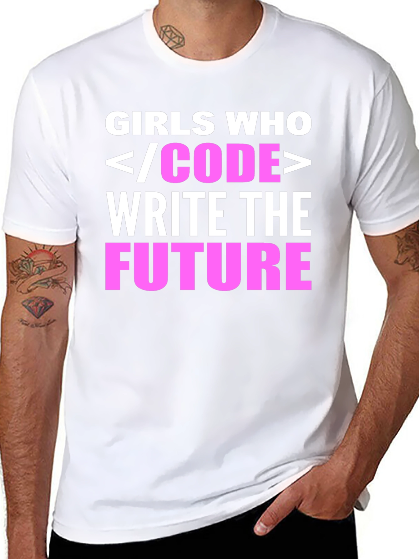 Girls Who Code Write the Future T-Shirt