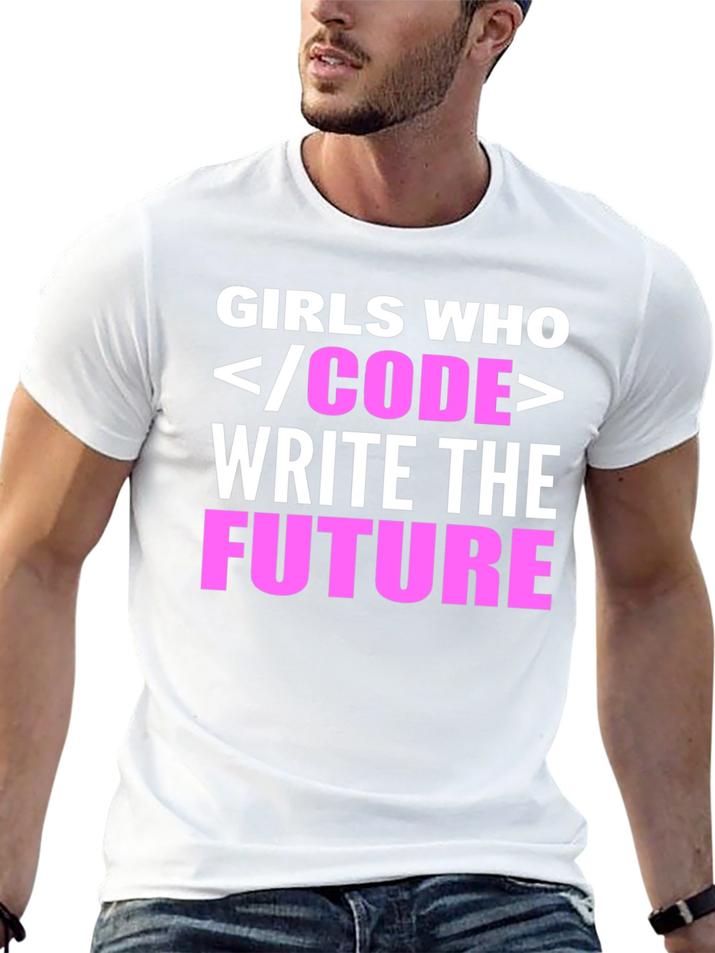 Girls Who Code Write the Future T-Shirt