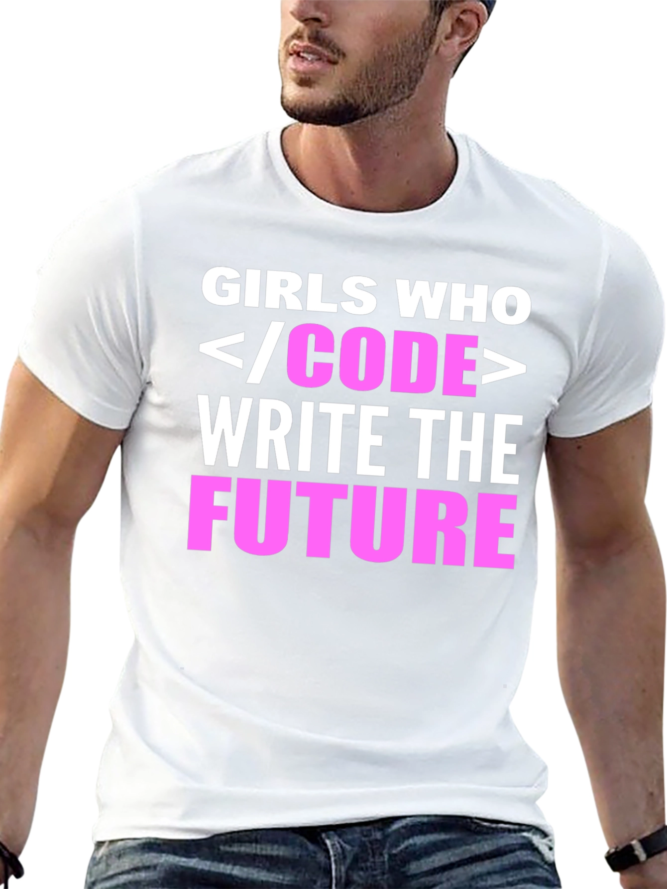 Girls Who Code Write the Future T-Shirt